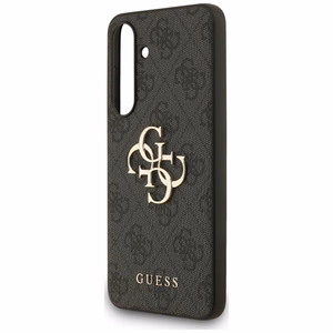 Guess Big 4G Classic Logo viedtālruņa apvalks Samsung Galaxy S25 FE - melns