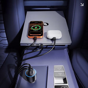 Orico PowerLink 165W USB-A + 2x USB-C auto lādētājs - melns