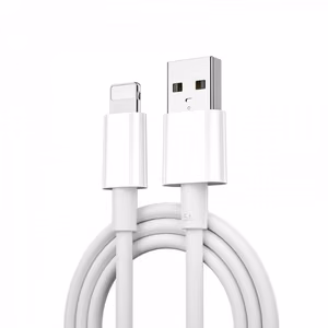 WiWU - Classic sērijas datu kabelis Wi-C006 USB A uz Lightning 2,4A - balts