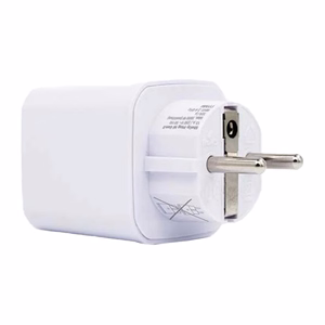 Shelly Plug PM Gen3 Matter 13A viedā kontaktligzda, balta