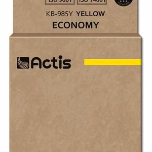 Actis KB-985Y tinte (aizstāj Brother LC985Y; Standard; 19,5 ml; dzeltena)