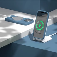 Etteri Silikona mag futrālis iPhone 14 6,1" tumši zils