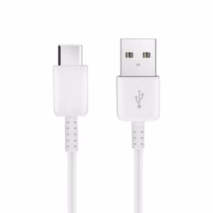 Cable USB A to Type C 2.0 HD21 1A 1 m white
