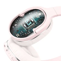 Bezvadu austiņas Baseus Encok D02 PRO (rozā)