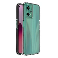Spring viedtālruņa apvalks Realme 9 Pro silikona pārvalks ar rāmi melns