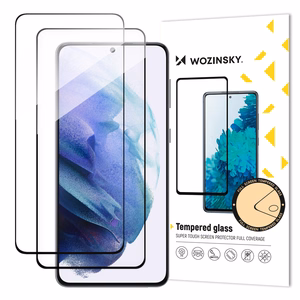 Wozinsky Full Glue Tempered Glass for Samsung Galaxy S23, 2-pack