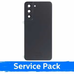 Aizmugurējais vāciņš saderīgs ar Samsung G990 S21 FE / Graphite / (Service Pack)
