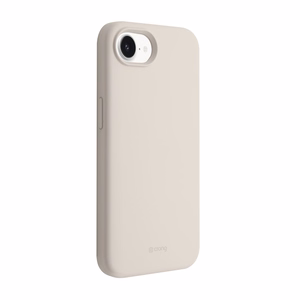 Crong Color Cover Magnetic MagSafe vāciņš ierīcei iPhone 17e / 16e, akmens bēšs