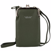 Adīts maciņš telefonam GCW01 zaļš