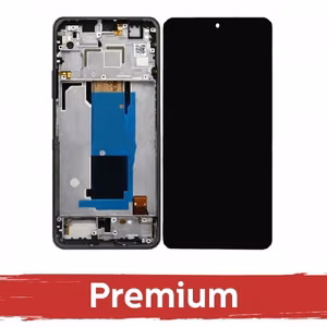 LCD Displejs Saderīgs ar Xiaomi Redmi Note 11 Pro / Poco X4 Pro 5G Melns ar Frame OEM