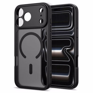Tech-Protect BasicMag MagSafe maciņš, paredzēts iPhone 17 Pro / 18 Pro, matēti melns