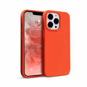 Crong Color Cover vāciņš ierīcei iPhone 13 Pro Max, sarkans