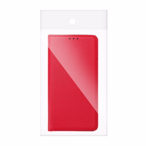 SMART CASE grāmatas tipa viedtālruņa apvalks MOTOROLA E22 / E22i sarkans