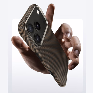 Benks Magnētiskais Armor Tint Kevlar 1000D (0069) Iphone 17 Pro zelta