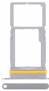 SIM kartes turētājs Samsung A175 A17 4G/A176 A17 5G Grey oriģināls (servisa iepakojums)