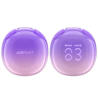 Acefast T9 Bluetooth 5.3 ieliekamās bezvadu austiņas - violetas