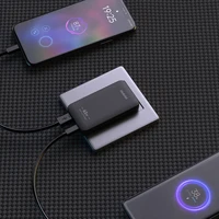Dudao A65Q 65W GaN ceļojumu sienas lādētājs USB-A / USB-C PD īpaši plāns EU / US – melns