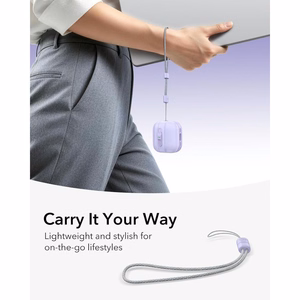 ESR Pulse HaloLock MagSafe  Apple AirPods 4 / 5 vāciņš, violets