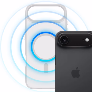 3mk Smoke MagCase futrālis iPhone Air - Balts - caurspīdīgs