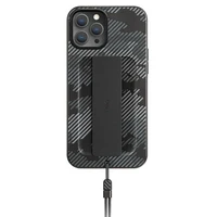 Uniq Heldro viedtālruņa apvalks iPhone 12 Pro Max - melns kamuflāža