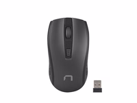 Natec bezvadu optiskā pele JAY 2 Wireless 2,4 GHz | 1600 DPI | melna