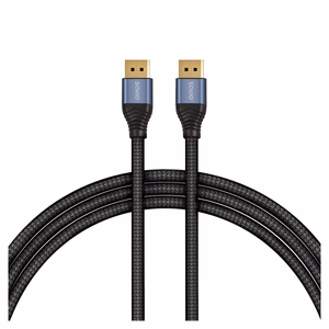Savio CL-210 DisplayPort kabelis 2 m melns