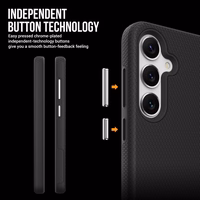 Perfectionists Trīsstūra korpuss Samsung A266 A26 5G melns