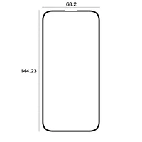 Etteri rūdīts 9D stikls iPhone 16 6,1"