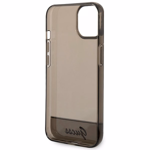 Guess GUHCP14MHGCOK iPhone 14 Plus 6.7 "melns/melns cietais apvalks Translucent