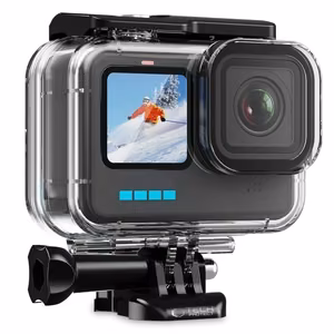 Водонепроницаемый чехол Tech-Protect GA200 для GoPro Hero 9 / 10 / 11 / 12 - прозрачный
