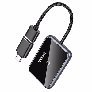 Bezvadu CarPlay adapteris Hoco HU1 melns