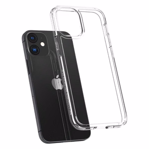 Caurspīdīgs viedtālruņa apvalks 2 mm BOX paredzēts IPHONE 12 Mini