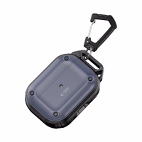 Tech-Protect Rough Hook viedtālruņa apvalks ar karabīni Apple AirPods Pro 1 / 2 - zils