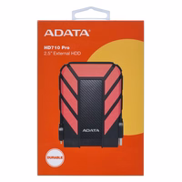 ADATA HD710 Pro external hard drive 1000 GB melns, sarkans