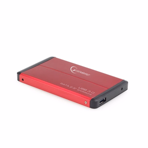 Gembird EE2-U3S-2-R 2.5" HDD korpuss sarkans