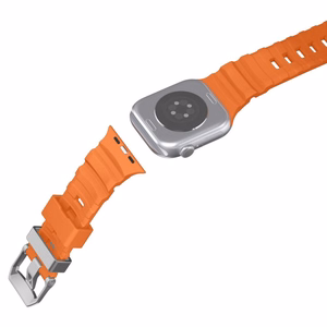 SPIGEN WBS2 siksniņa APPLE WATCH 8 / 9 / 10 / 11 / SE / ULTRA (44 / 45 / 46 / 49 MM) oranžš