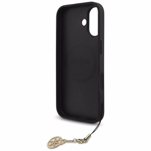 Guess 4G Big 4G Classic Logo Magnētiskais viedtālruņa apvalks iPhone Air - rozā zelts