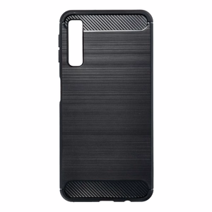 CARBON Viedtālruņa apvalks SAMSUNG A7 2018 ( A750 ) - melns