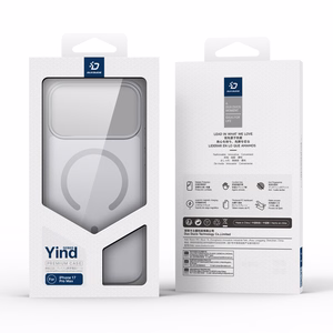 Dux Ducis Yind iPhone 17 Pro apvalks saderīgs ar MagSafe - pelēks