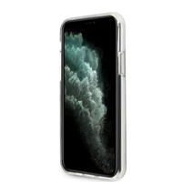 Guess N.3 Ziedu kolekcijas viedtālruņa apvalks iPhone 11 Pro Max - tumši zils