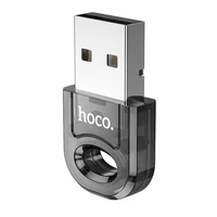 Bluetooth adapteris Hoco UA28 Bluetooth 5.1 melns