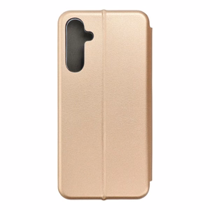 ELEGANCE grāmatas apvalks viedtālrunim SAMSUNG A25 5G zelta
