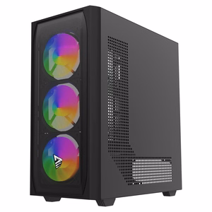 Savio Noctis Flow RGB Cube melns