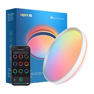 LEPRO T1 viedā griestu lampa, 1800 lm