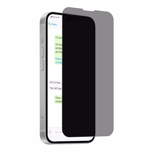 Приватное закалённое стекло Puro Privacy для iPhone 16e/17e