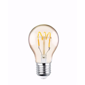 LED Bulb Filaments E27 A60 4W 230V 2000K 250lm SF zelta Forever Light