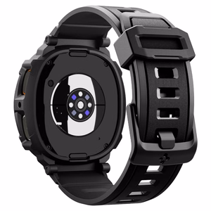 SPIGEN RUGGED ARMOR "PRO" SAMSUNG GALAXY WATCH 8 (40 MM) matēts melns