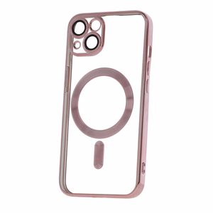 Color Chrome Mag maciņš for iPhone 17 Pro Max 6,9" rozā zelta open ring