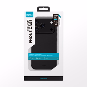 Benks Magnētiskais Vita Pro Silikona viedtālruņa apvalks (A069) Iphone 17 Pro melns (Kameras vadības poga)