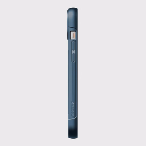 Raptic X-Doria Clutch viedtālruņa apvalks iPhone 14 Plus ar Magnētisko zilu aizmugurējo pārklājumu
